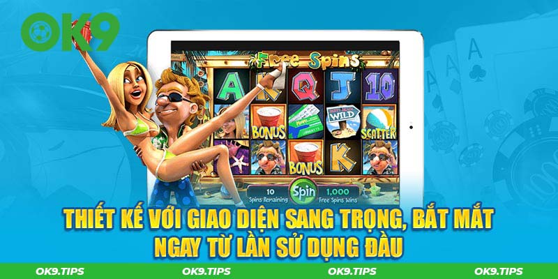 Thiết kế với giao diện sang trọng, bắt mắt ngay từ lần sử dụng đầu